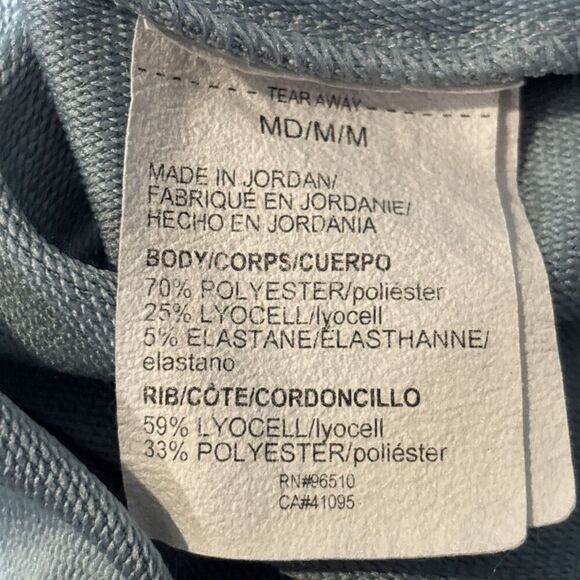 Under Armour Sweatshirt Women's Medium Blue Rival Terry Oversized Crew Pullover - Picture 13 of 14